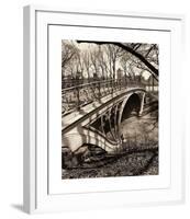 Central Park Bridges III-Christopher Bliss-Framed Giclee Print