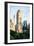 Central Park Building - In the Style of Oil Painting-Philippe Hugonnard-Framed Giclee Print