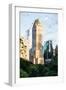 Central Park Building - In the Style of Oil Painting-Philippe Hugonnard-Framed Giclee Print