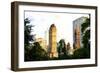 Central Park Buildings II-Philippe Hugonnard-Framed Giclee Print