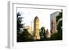 Central Park Buildings II-Philippe Hugonnard-Framed Giclee Print