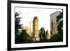 Central Park Buildings II-Philippe Hugonnard-Framed Giclee Print