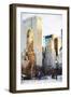 Central Park Buildings III - In the Style of Oil Painting-Philippe Hugonnard-Framed Giclee Print