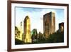 Central Park Buildings-Philippe Hugonnard-Framed Giclee Print