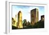 Central Park Buildings-Philippe Hugonnard-Framed Giclee Print