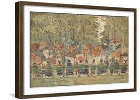 Central Park, c.1901-Maurice Prendergast-Framed Giclee Print