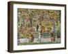 Central Park, c.1914-15-Maurice Brazil Prendergast-Framed Giclee Print