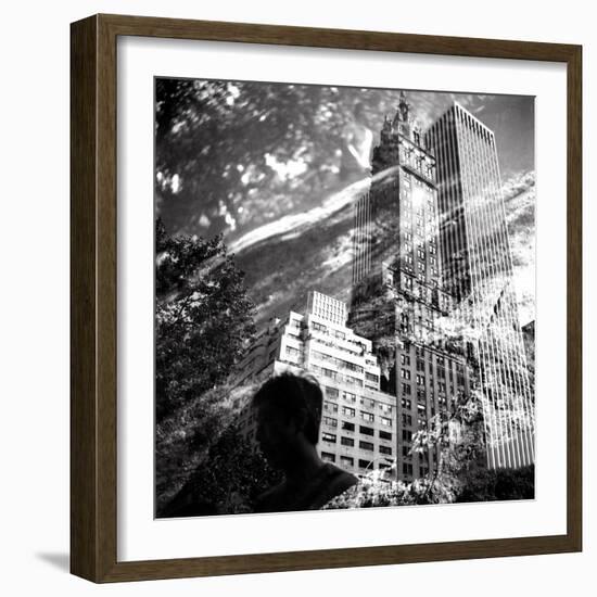 Central Park Double-Evan Morris Cohen-Framed Photographic Print