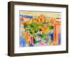 Central Park from The Carlyle-Peter Graham-Framed Giclee Print