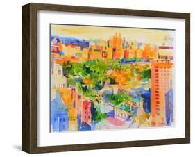 Central Park from The Carlyle-Peter Graham-Framed Giclee Print