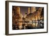 Central Park Glow-Assaf Frank-Framed Giclee Print