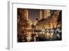 Central Park Glow-Assaf Frank-Framed Giclee Print