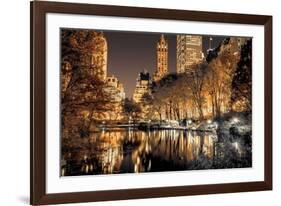 Central Park Glow-Assaf Frank-Framed Giclee Print