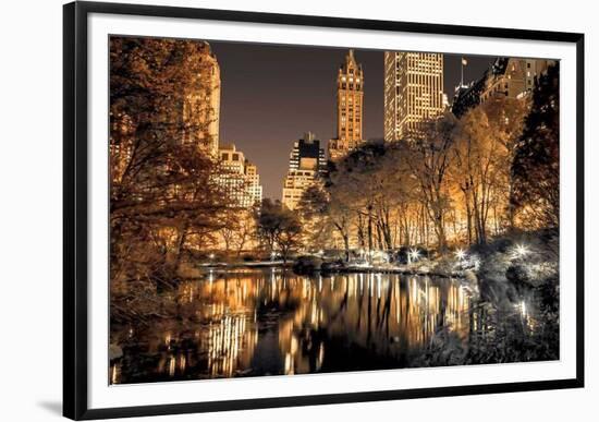 Central Park Glow-Assaf Frank-Framed Giclee Print