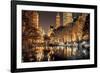 Central Park Glow-Assaf Frank-Framed Giclee Print