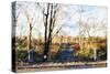 Central Park in Autumn - In the Style of Oil Painting-Philippe Hugonnard-Stretched Canvas