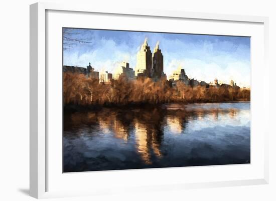 Central Park in Autumn-Philippe Hugonnard-Framed Giclee Print