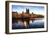 Central Park in Autumn-Philippe Hugonnard-Framed Giclee Print