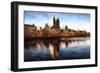 Central Park in Autumn-Philippe Hugonnard-Framed Giclee Print