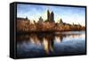 Central Park in Autumn-Philippe Hugonnard-Framed Stretched Canvas