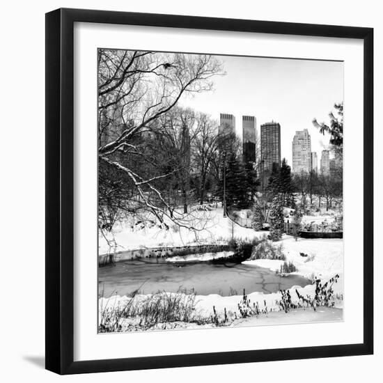 Central Park in the Snow-Philippe Hugonnard-Framed Photographic Print