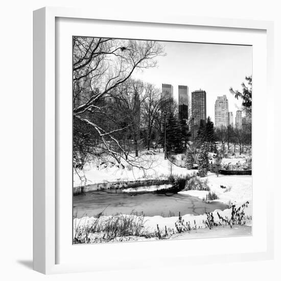 Central Park in the Snow-Philippe Hugonnard-Framed Photographic Print