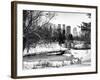 Central Park in the Snow-Philippe Hugonnard-Framed Photographic Print