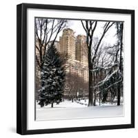 Central Park in the Snow-Philippe Hugonnard-Framed Photographic Print