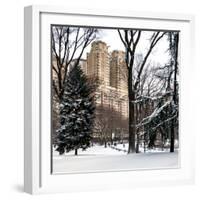 Central Park in the Snow-Philippe Hugonnard-Framed Photographic Print