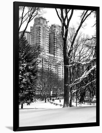 Central Park in the Snow-Philippe Hugonnard-Framed Photographic Print