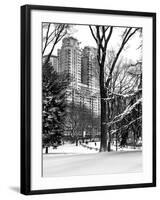 Central Park in the Snow-Philippe Hugonnard-Framed Photographic Print