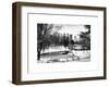 Central Park in the Snow-Philippe Hugonnard-Framed Art Print