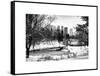 Central Park in the Snow-Philippe Hugonnard-Framed Stretched Canvas