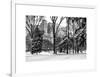 Central Park in the Snow-Philippe Hugonnard-Framed Art Print