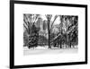 Central Park in the Snow-Philippe Hugonnard-Framed Art Print