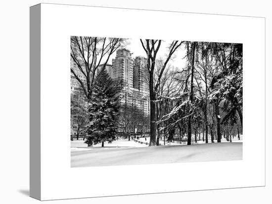 Central Park in the Snow-Philippe Hugonnard-Stretched Canvas