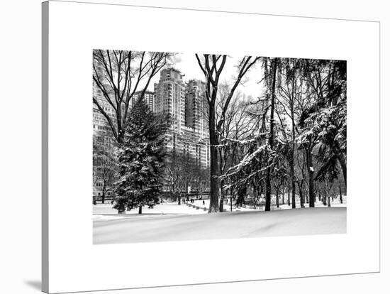 Central Park in the Snow-Philippe Hugonnard-Stretched Canvas