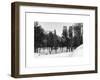 Central Park in the Snow-Philippe Hugonnard-Framed Art Print