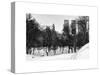 Central Park in the Snow-Philippe Hugonnard-Stretched Canvas