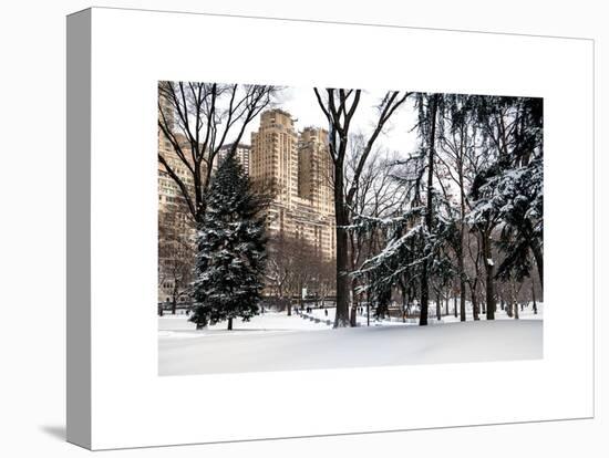 Central Park in the Snow-Philippe Hugonnard-Stretched Canvas