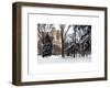 Central Park in the Snow-Philippe Hugonnard-Framed Art Print