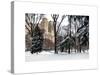 Central Park in the Snow-Philippe Hugonnard-Stretched Canvas