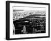 Central Park in the Summer and Sunset, Landscape, Manhattan, New York, Black and White Photography-Philippe Hugonnard-Framed Premium Photographic Print