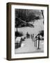 Central Park in Winter, c.1953-64-Nat Herz-Framed Premium Photographic Print