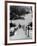 Central Park in Winter, c.1953-64-Nat Herz-Framed Photographic Print