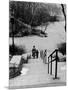 Central Park in Winter, c.1953-64-Nat Herz-Mounted Photographic Print