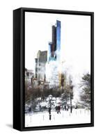 Central Park in Winter II-Philippe Hugonnard-Framed Stretched Canvas