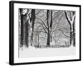 Central Park in Winter-Rudy Sulgan-Framed Premium Photographic Print