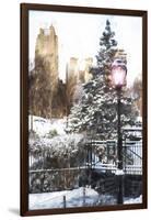 Central Park in Winter-Philippe Hugonnard-Framed Giclee Print