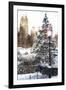 Central Park in Winter-Philippe Hugonnard-Framed Giclee Print